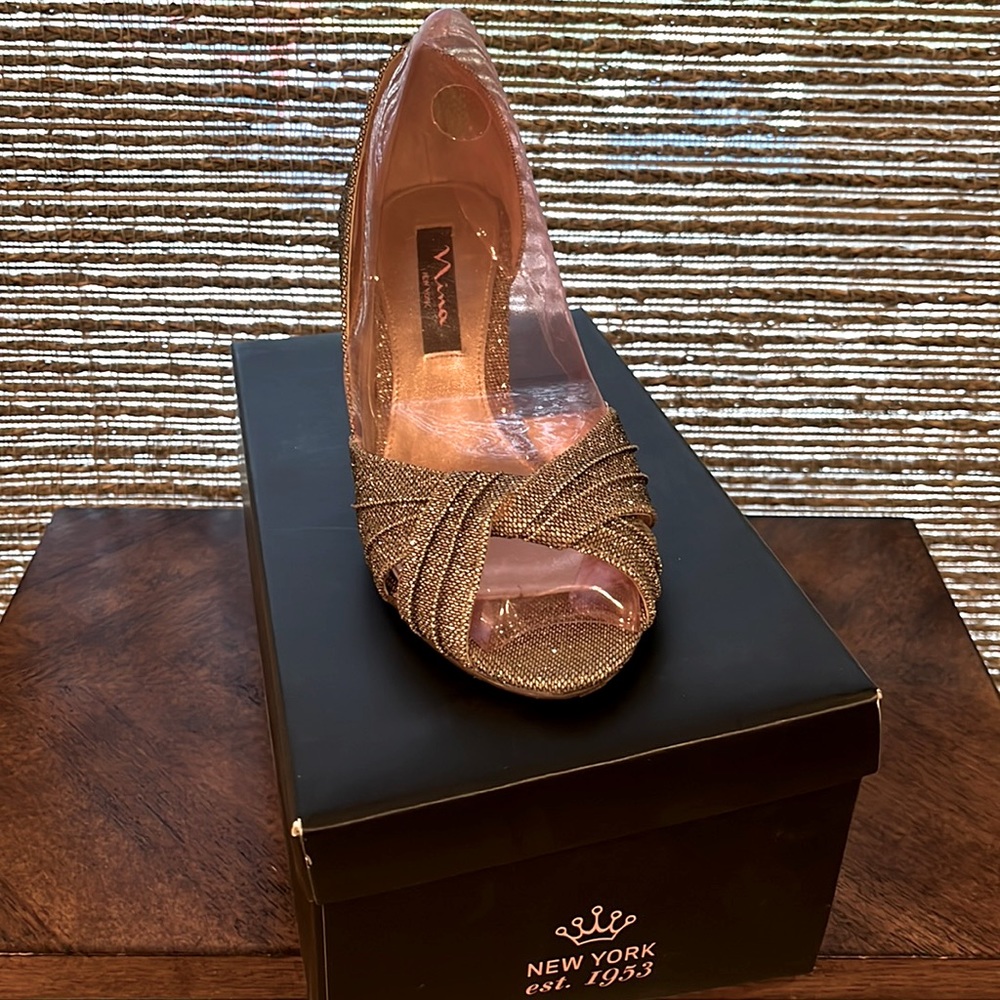 Nina copper heels.
